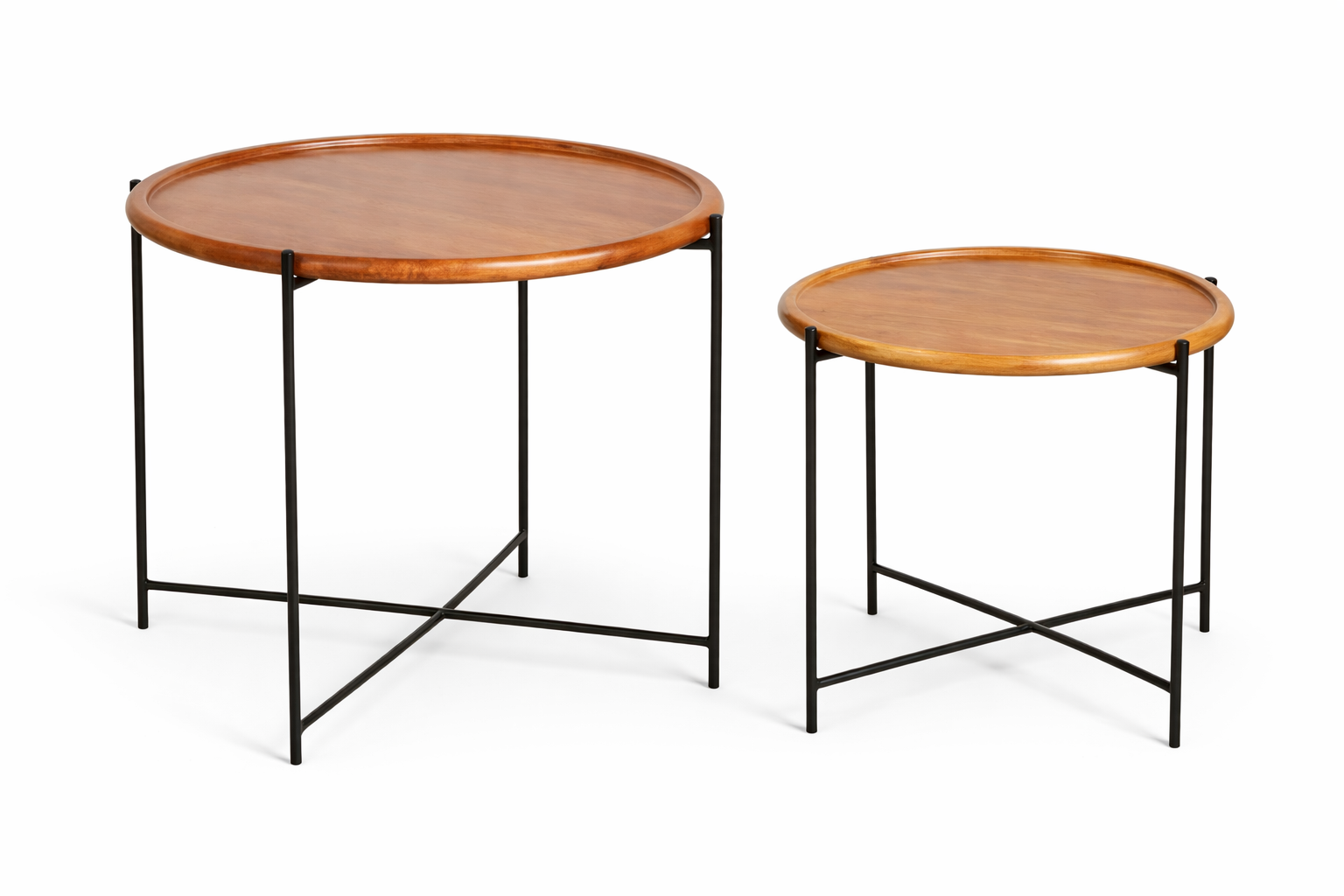 Metric Round Side Table